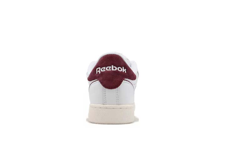 Reebok Club C Bulc 'White Classic Burgundy' — изображение 3