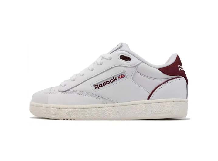 Reebok Club C Bulc 'White Classic Burgundy'