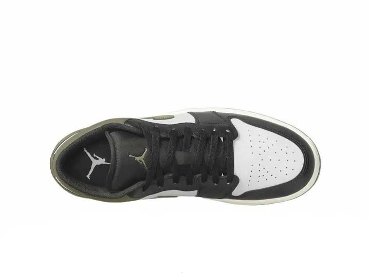Air Jordan 1 Low 'Black Toe Medium Olive' — изображение 2