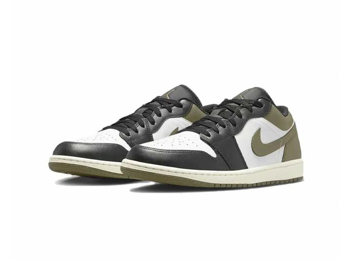 Air Jordan 1 Low 'Black Toe Medium Olive' — изображение 3