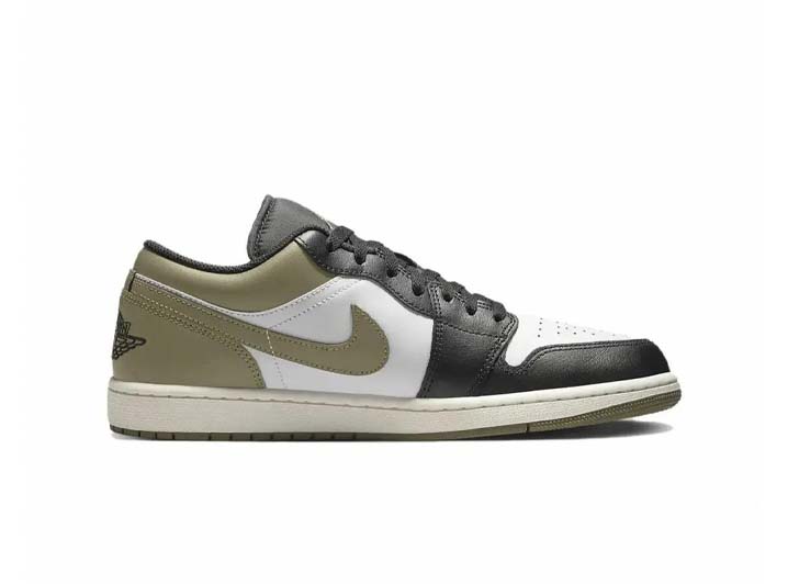Air Jordan 1 Low 'Black Toe Medium Olive' — изображение 4