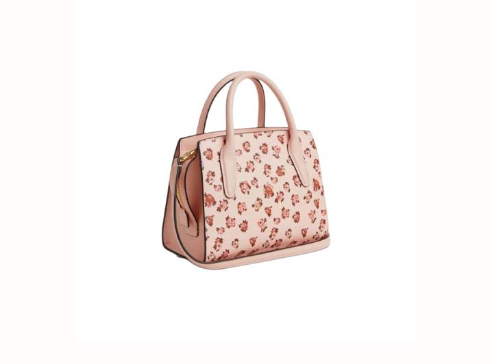 COACH ANDREA Coated Canvas One Shoulder Handbag Small Size Women's Multicolor Blush — изображение 3