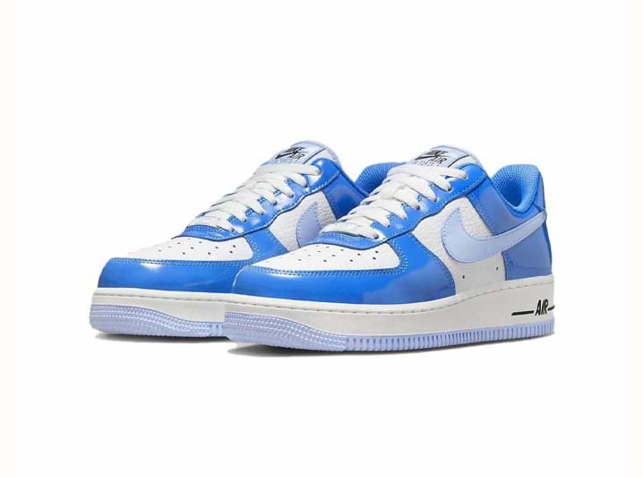 Nike Air Force 1 Low Blue Patent Women's — изображение 4