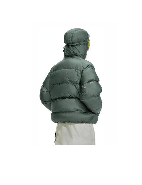 NOTHOMME Light Chasing Outdoor Jacket with Water-Repellent Finish, Quilted, Unisex Hood — изображение 3