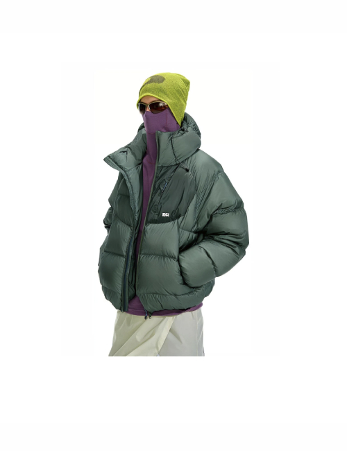 NOTHOMME Light Chasing Outdoor Jacket with Water-Repellent Finish, Quilted, Unisex Hood — изображение 4