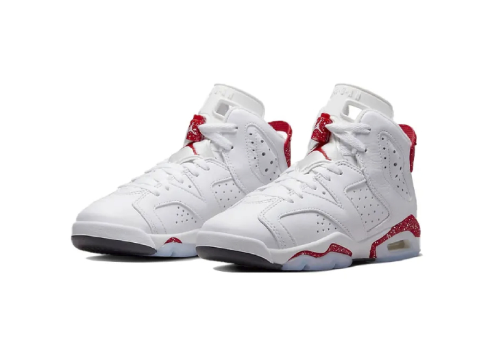 Jordan Air Jordan 6 Red Oreo high-top kids' basketball shoes — изображение 5