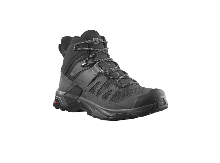 SALOMON X Ultra 4 Men's Mid Gore-tex Waterproof Hiking Boots, Mid-Rise, Black — изображение 5