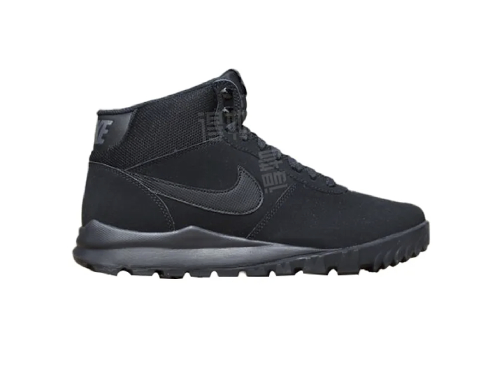 Nike Hoodland Sued Comfort Everyday High-Top Casual Shoes for Men (Black) — изображение 4