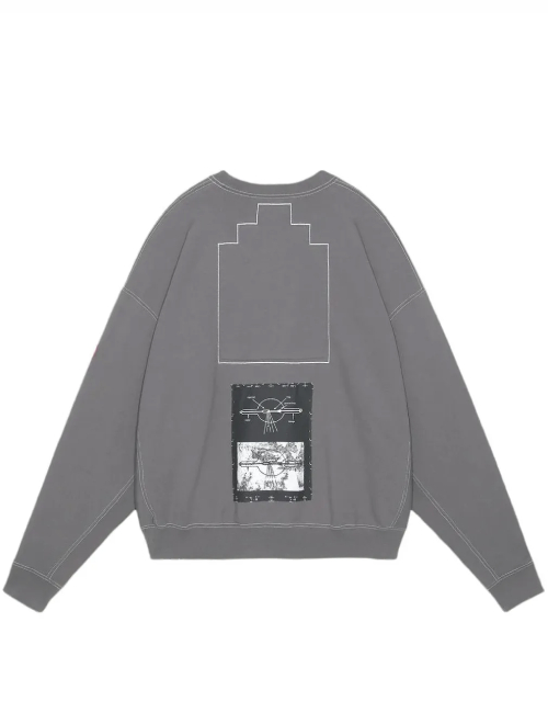Cav Empt FW24 Printed Patch Crewneck — изображение 5