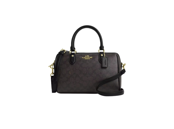 Coach Rowan 25 Medium Faux Leather Zip-Up Women's Shoulder Bag