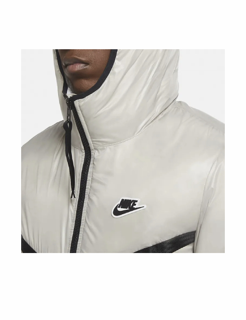 Nike Sportswear Synthetic-Fill Windrunner Men's Winter Hooded Jacket (Stone White) — изображение 5
