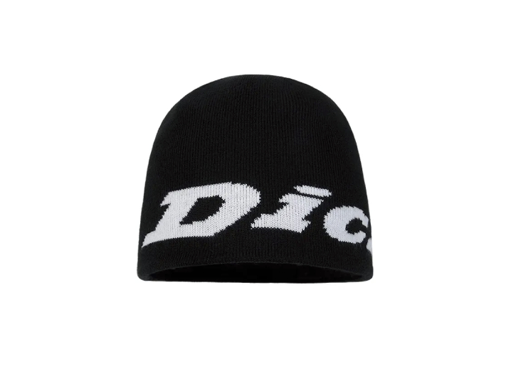 Dickies knitted hat with large logo, retro street style, unisex