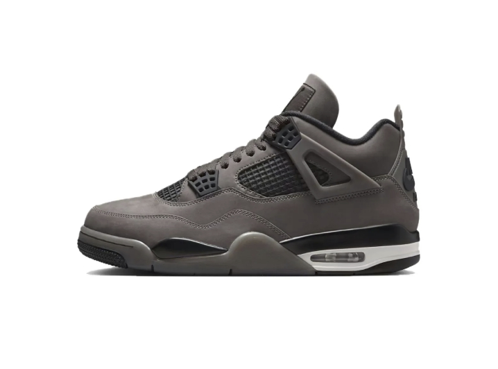 Jordan Air Jordan 4 "Cave Stone and Black" Men's Mid-Calf Basketball Shoe