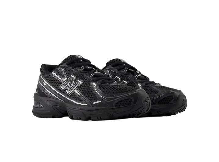 New Balance NB 740 Low-Top Kids' Sneakers, Black, Youth — изображение 5