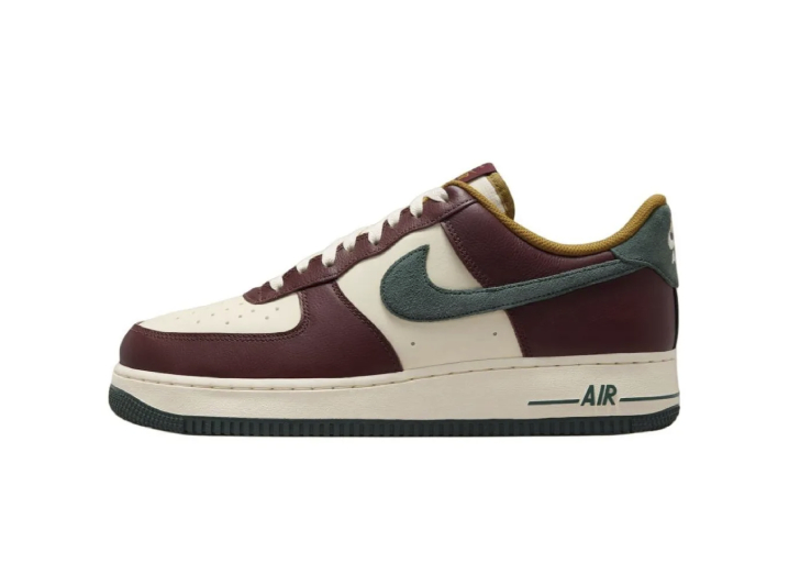 Nike Air Force 1 Low “Dark Team Red / Vintage Green”