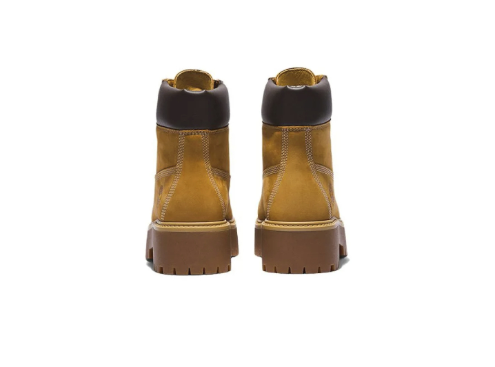 Timberland Premium Series Genuine Leather Boots, Short, Women's, Yellow — изображение 3