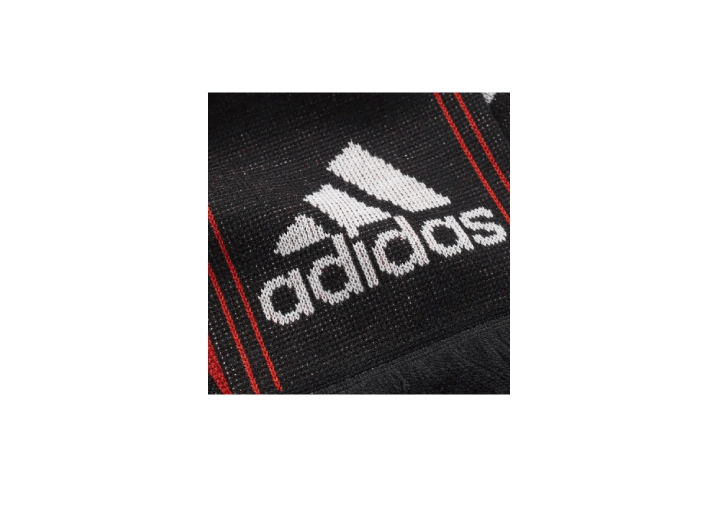 Adidas x Gosha Rubchinskiy logo acrylic fleece scarf for men (black) — изображение 2