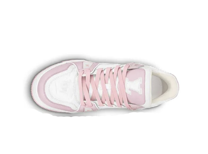 LOUIS VUITTON unisex low-top leather sneakers — изображение 4