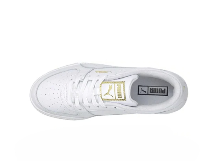 PUMA Ca Pro Classic Synthetic Leather Casual Shock-Absorbing Lightweight Low-Top Sneakers, Unisex, White — изображение 4