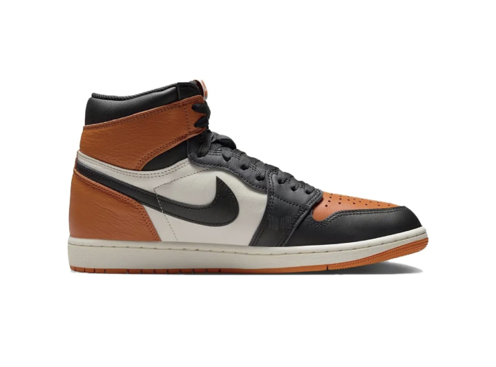 Jordan Air Jordan 1 Leather Shattered Backboard 2025 Retro Edition High-Top Basketball Shoes for Men — изображение 6