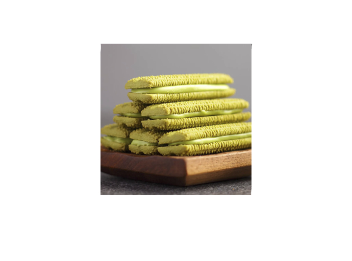 FRANZZI Matcha Mousse Chocolate Flavored Sandwich Cookies 115g - Perfect for Afternoon Tea or Snacks — изображение 4