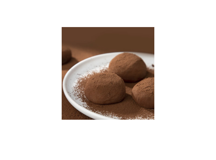 IQIAO Nama Chocolate Daifuku Dan 300g - Chocolate Lava Filling with Cocoa Crunchy Core - Japanese Chocolate Daifuku Dan (Mochi) - Sweet Snack — изображение 2