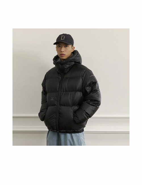 NOFAITH Thermal Down jacket, loose fit, thick, warm, Z-shaped, unisex. — изображение 3
