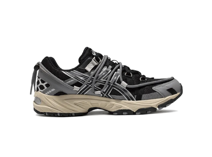 ASICS Gel-Kahana TR V2 Autumn Outdoor Functional Sporty CityWalk Practical Low-Top Casual Shoes, Unisex, Black and Silver — изображение 3