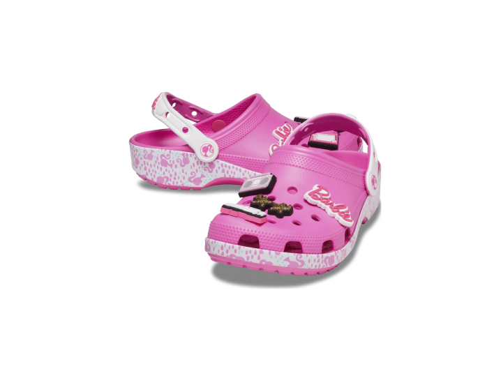 Barbie x Crocs Classic Clog Women's Shoes, Pink (Non-slip and Durable) — изображение 5