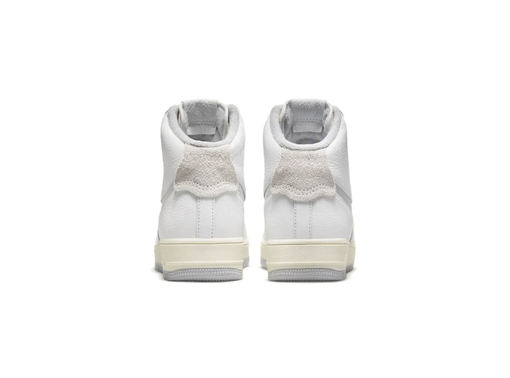 Nike Air Force 1 Sculpt Silver Trendy Casual High-Top Sneakers for Women — изображение 3