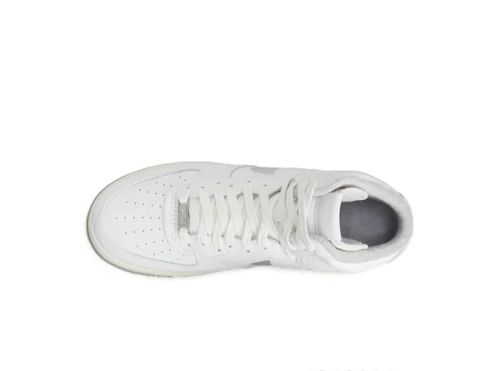 Nike Air Force 1 Sculpt Silver Trendy Casual High-Top Sneakers for Women — изображение 4