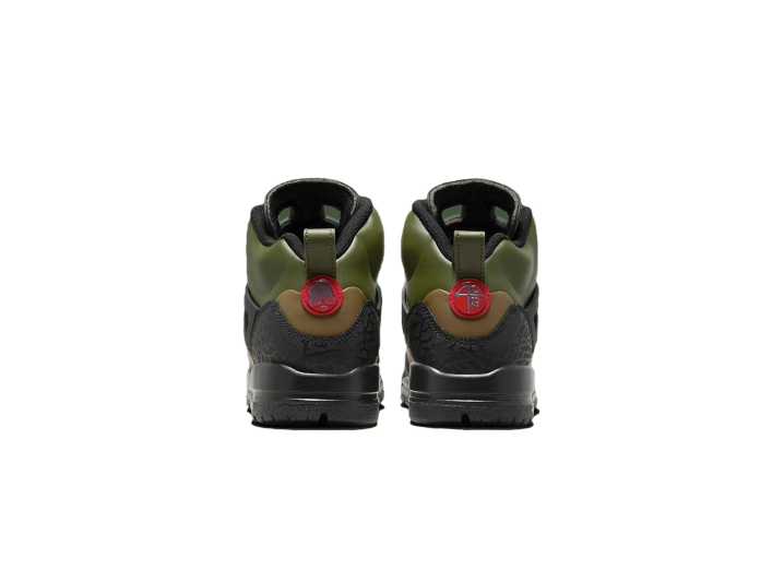 Jordan Spizike Winterized Leather Comfortable Non-Slip High-Top Kids' Basketball Shoes — изображение 3