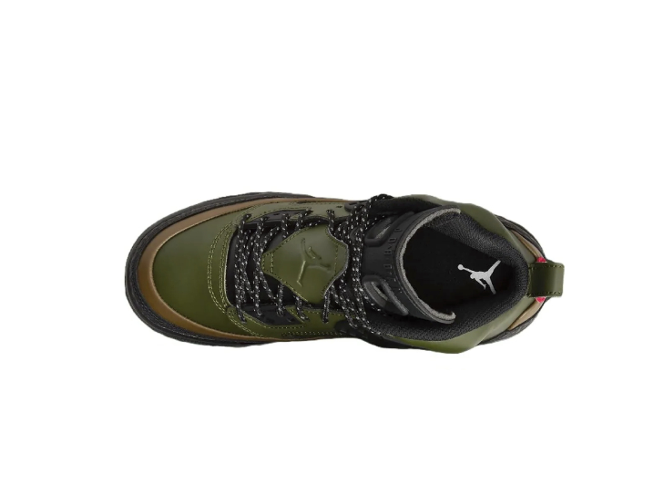 Jordan Spizike Winterized Leather Comfortable Non-Slip High-Top Kids' Basketball Shoes — изображение 4