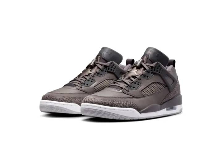 Jordan Spizike LOW “Cave Stone” Comfortable, Versatile, Slip-resistant, Durable Low-top Retro Basketball Shoes, Unisex, Brown — изображение 4