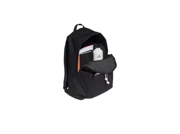 Adidas Sports Fitness Travel Large Capacity Logo Zip Backpack, Regular Size, Unisex — изображение 2