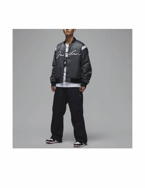 Jordan MVP Loose-fitting, durable, drawstring track pants for men, black — изображение 4
