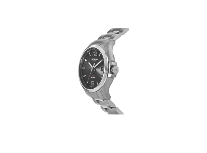 Longines Conquest men's watch with quartz movement, water resistance 50 m, diameter 43 mm. — изображение 5