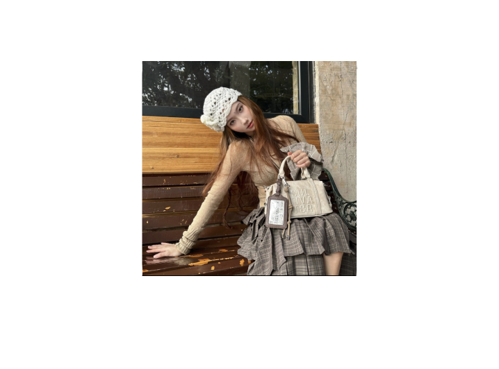 CULTIVATOR Retro Versatile Color-Blocked PU Crossbody Bag, Small Size, Unisex, Couple Style — изображение 3