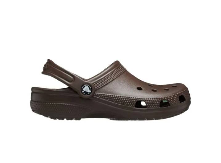 Crocs Classic Clog Shoes, unisex, brown, fashionable and versatile. — изображение 5