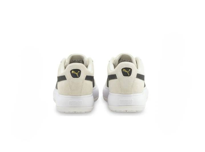 PUMA Suede Mayu Thick-Soled, Durable, Lightweight, Breathable, Height-Increasing Low-Top Sneakers for Women, Beige — изображение 2