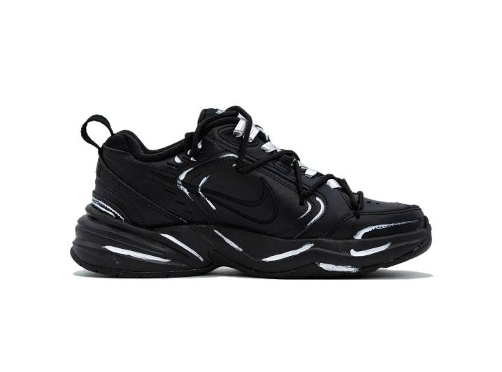 Nike Air Monarch 4 Black Storm Custom Retro Classic Low Top Unisex — изображение 4