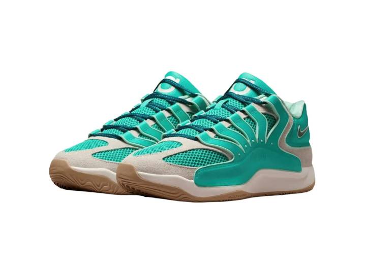 Nike KD 18 EP "Wonda" Lightweight, Comfortable, Breathable, Supportive, and Rebound Basketball Shoes for Men, Green — изображение 5