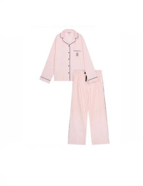 Victoria's Secret THE MIX Lightweight Fleece Long Sleeve Pajama Set — изображение 4