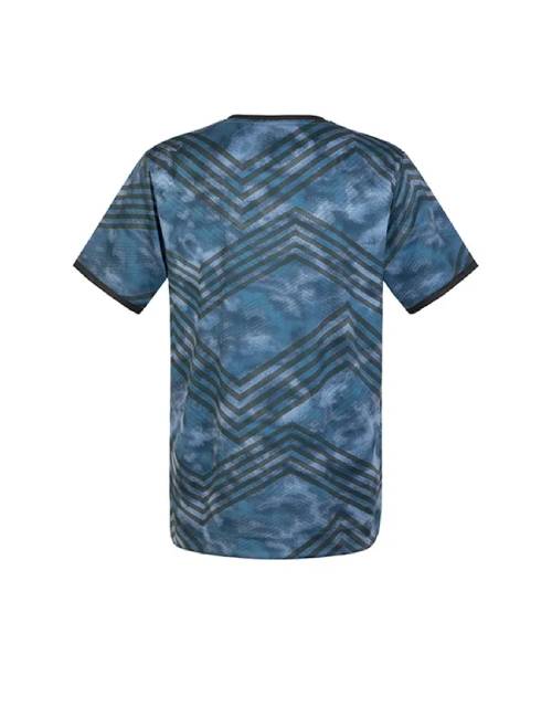 Under Armour Training Jersey, Crew Neck, Straight Short Sleeve, Printed Dopamine Sweatshirt, Unisex, Blue — изображение 4