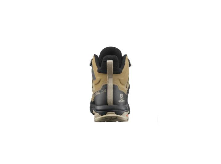 SALOMON X Ultra 4 MID GTX Men's Mid-Cut Running Shoes in Brown/Gray — изображение 3