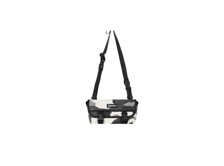 Supreme SS25 Week 1 Logo Messenger Bag, Unisex, Couple's Camo — изображение 2