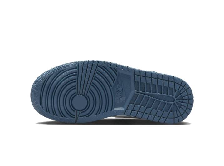 Jordan Air Jordan 1 Mid "Sky J French Blue" Comfortable, Durable, Breathable Mid-Top Retro Basketball Shoes for Women (Blue) — изображение 2