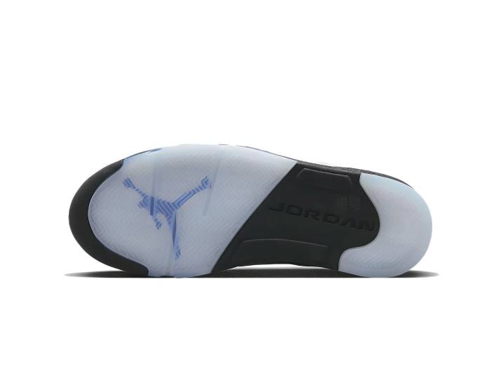 Jordan Air Jordan 5 Retro "Concord" High-Top Retro Basketball Shoes for Men, White and Purple — изображение 2