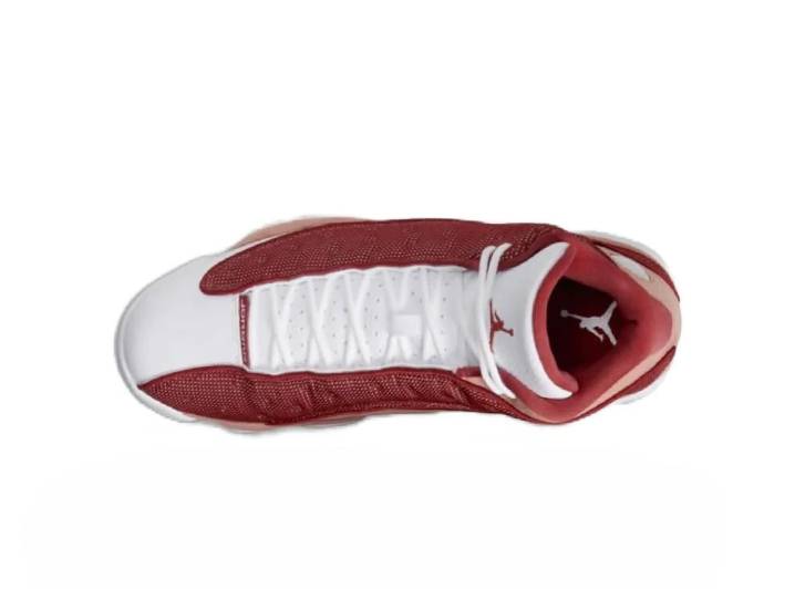 Jordan Air Jordan 13 "Dune Red" Trendy Mid-Top Retro Basketball Shoes for Men, Orange and White — изображение 4