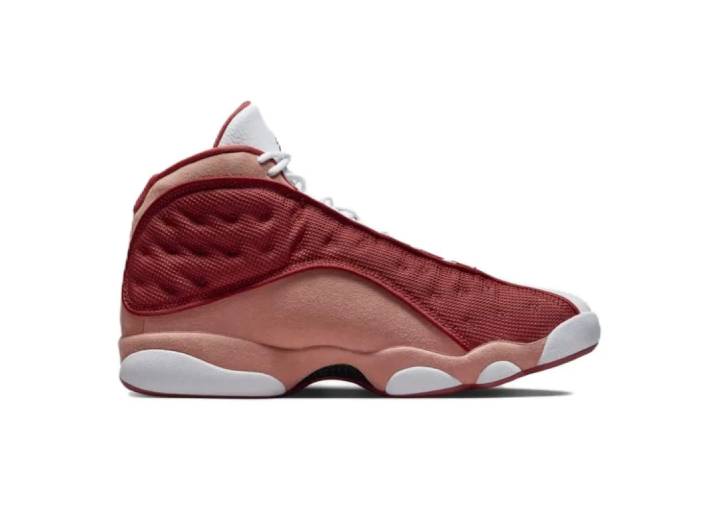 Jordan Air Jordan 13 "Dune Red" Trendy Mid-Top Retro Basketball Shoes for Men, Orange and White — изображение 6
